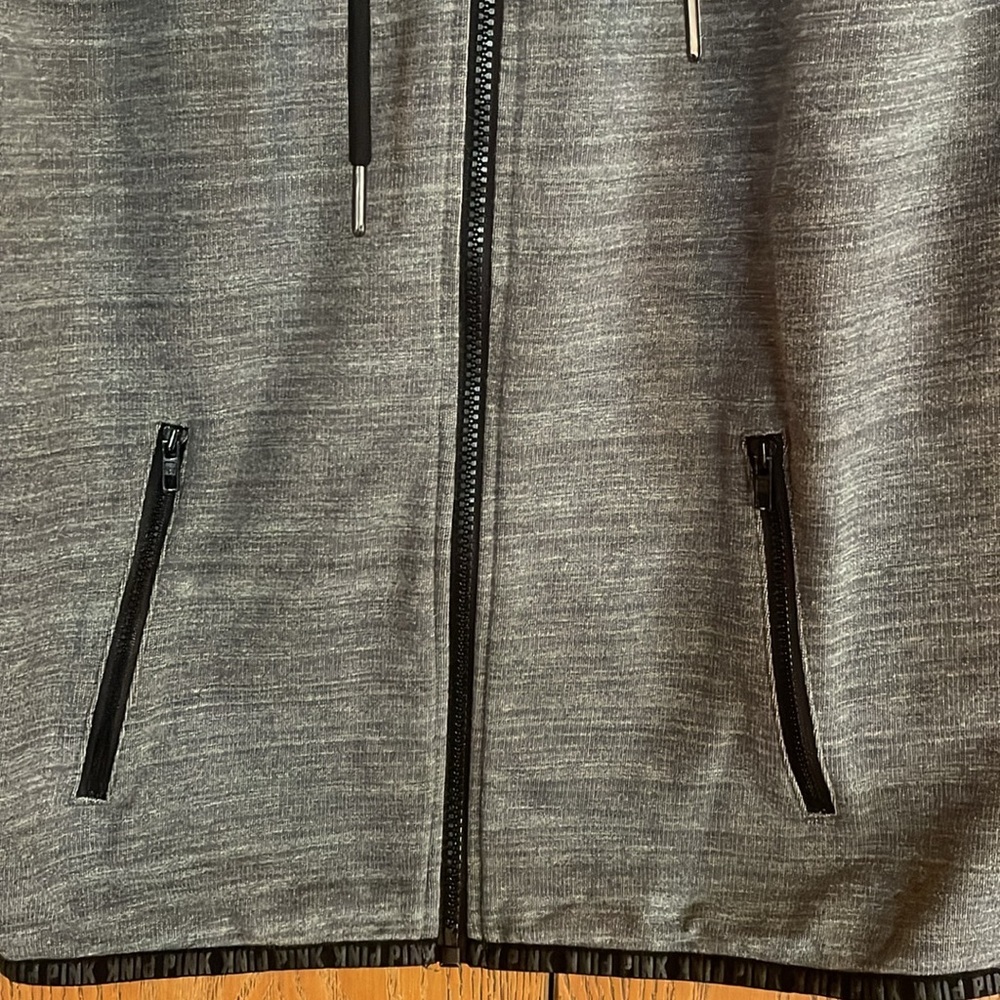 PINK - Hoodie - Zippered pockets - Picture 2 of 6